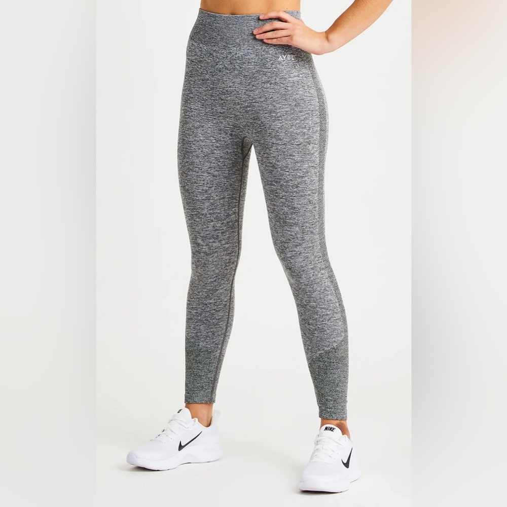Aybl Motion Seamless Leggings Grey Marl